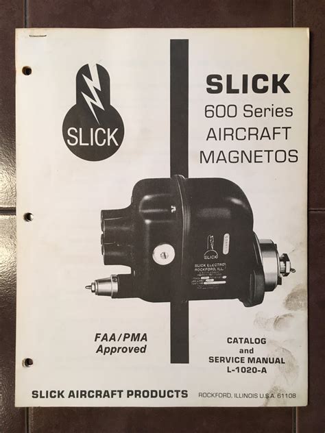 slick 600 series manual